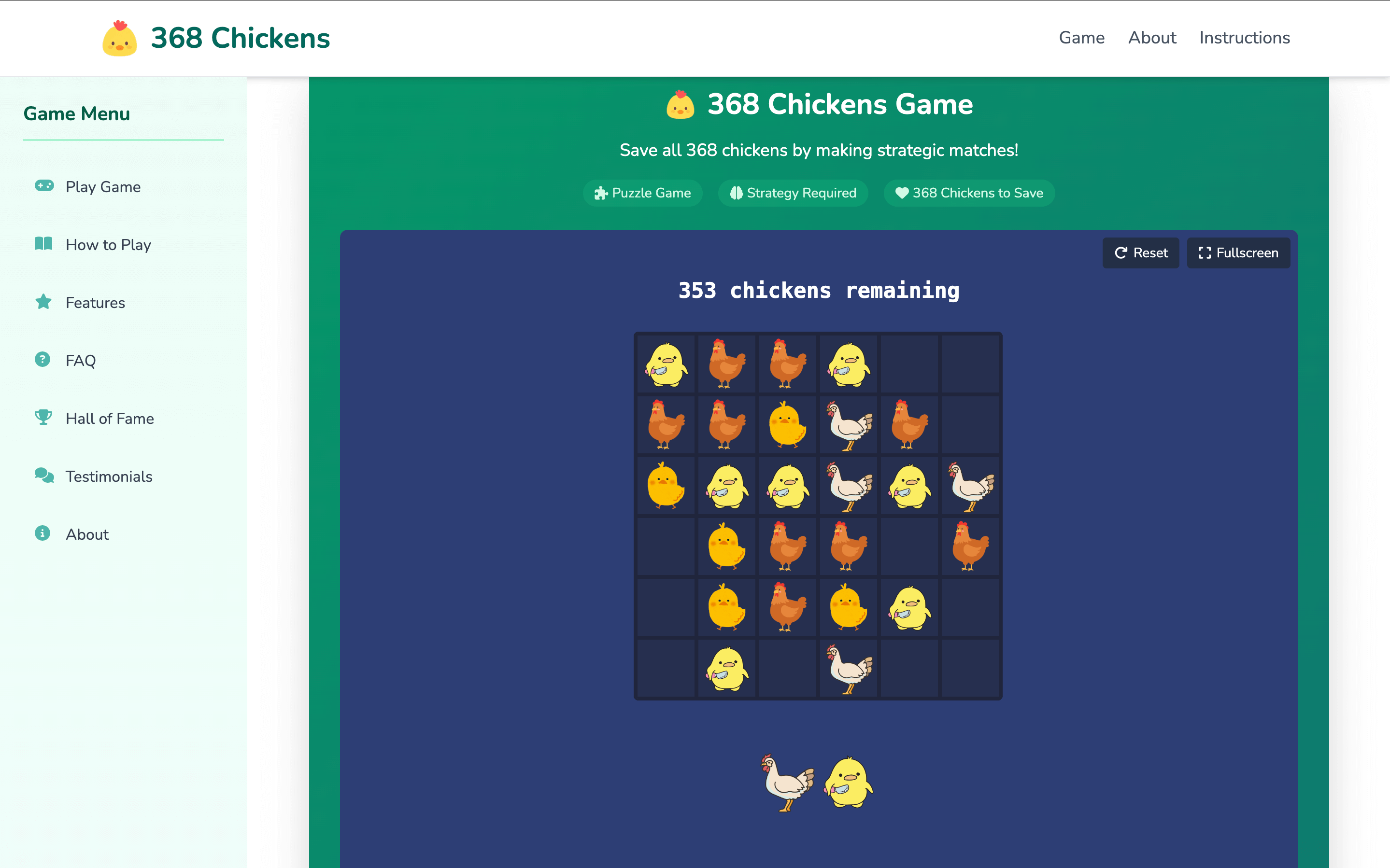 368 Chickens