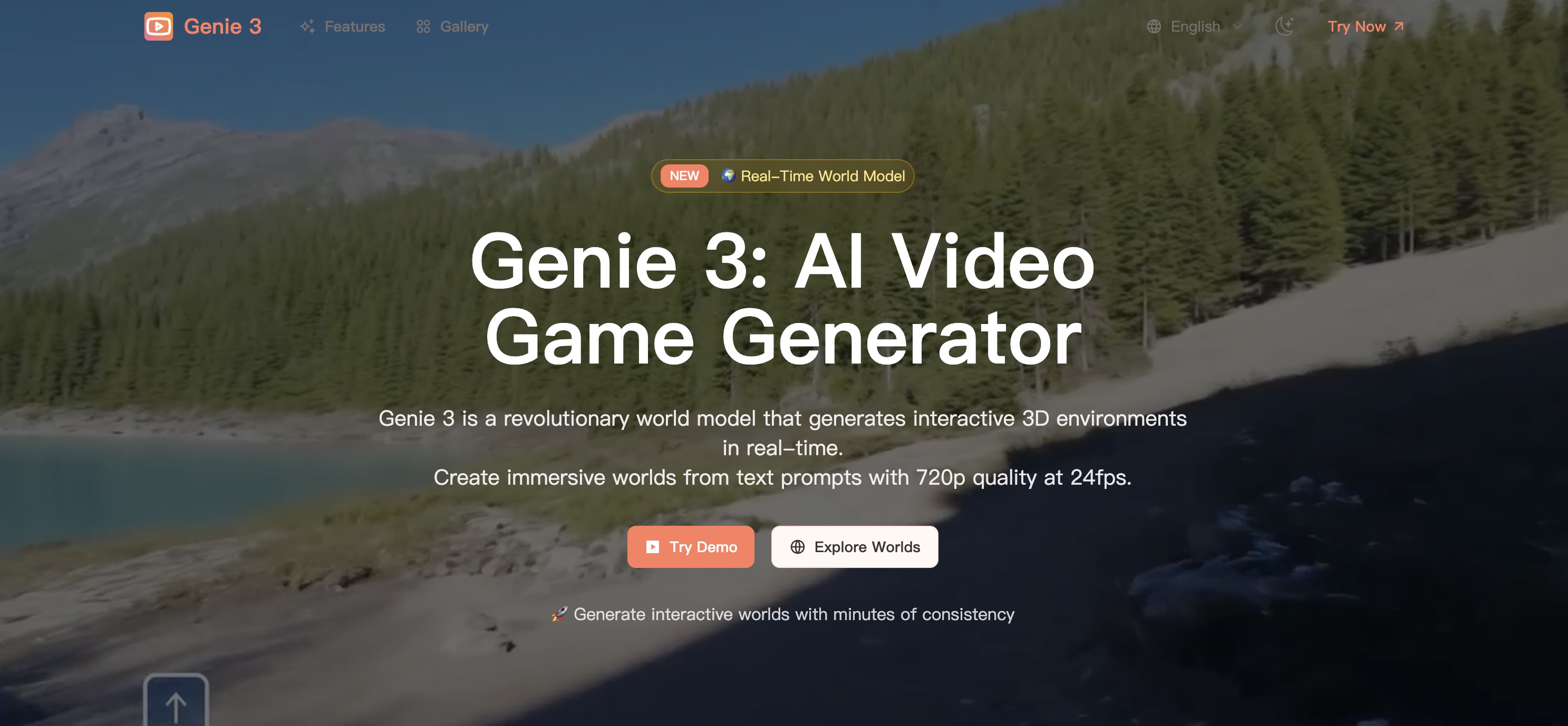 Genie 3: AI Video Generator