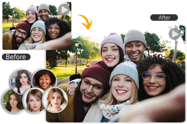 在线AI 换脸 - FaceSwapX